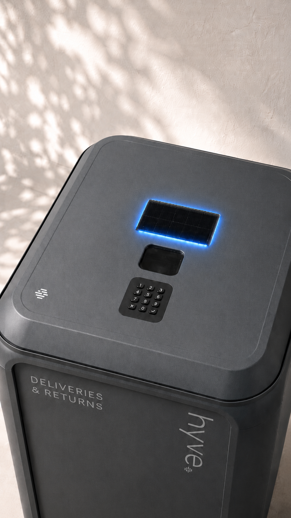 Completely cordless and powered by solar.
